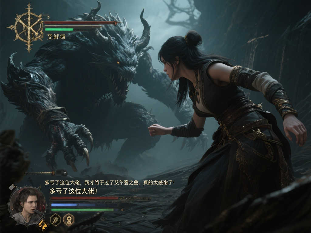 女玩家《老头环》助战传奇：终极Boss击杀超万次！